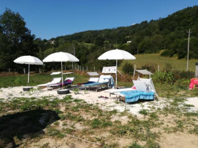 Area picnic le pratera con alloggi in tenda